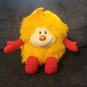 Vintage 1983 Merrily‎ Rainbow Brite Yellow Sprite Plush 12"
